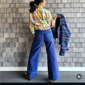 Riajas Jaipur Recycled Indigo Pants